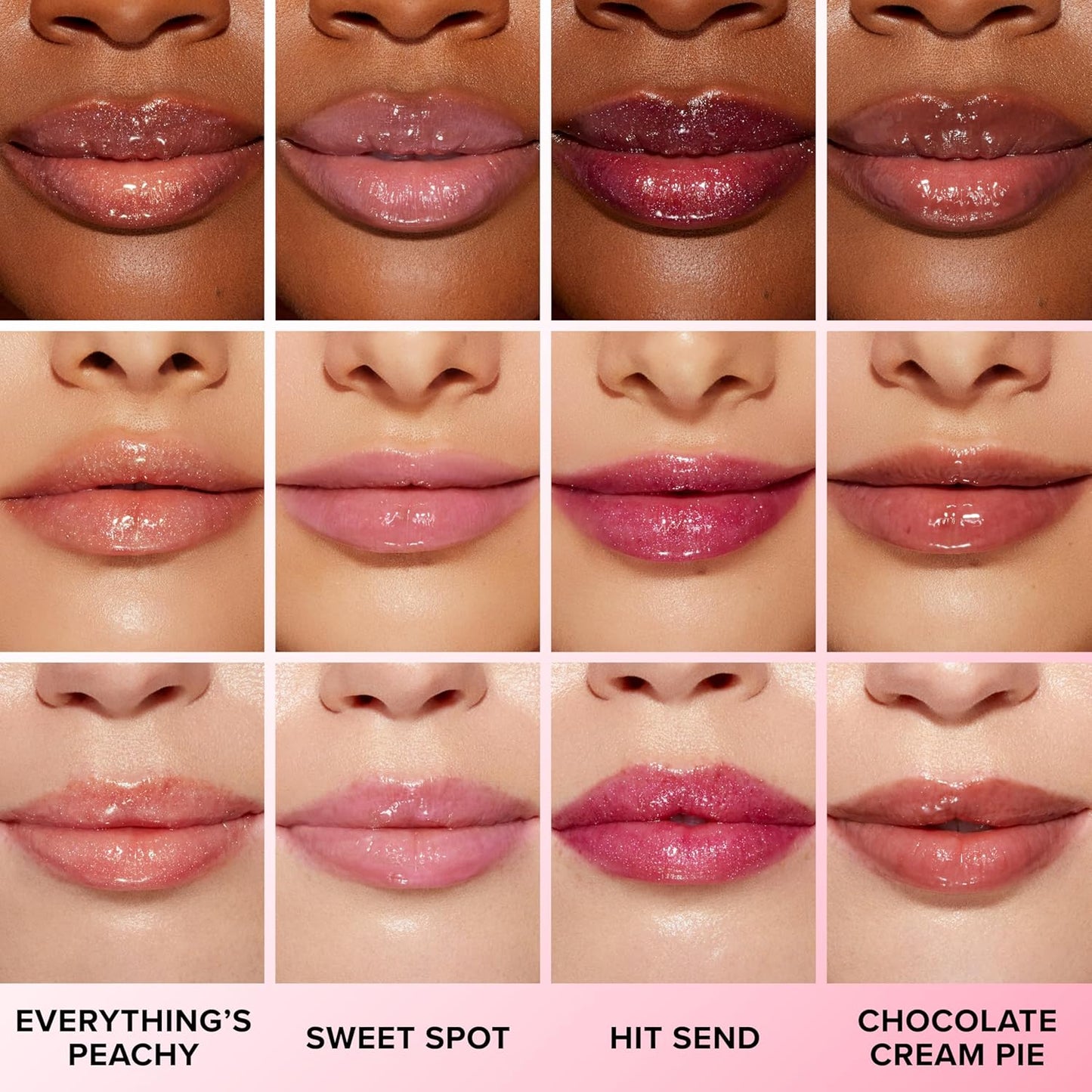 Too Faced Lip Injection Lip Gloss - Instant Cooling Lip Plumper for Volume & Hydration | High-Shine & Shimmer Shades