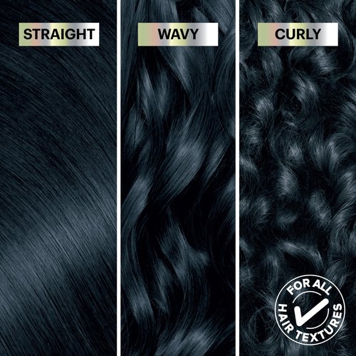 Garnier Hair Color Nutrisse Ultra Color Nourishing Creme, BL21 Blue Black (Blackberry Mojito) Permanent Hair Dye, 1 Count (Packaging May Vary)
