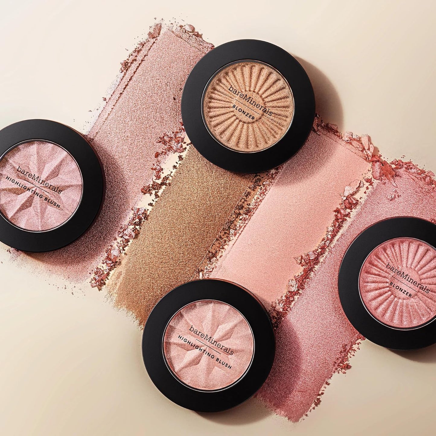 bareMinerals Gen Nude Blush - 2-in-1 Blush & Highlighter Hybrid, Silky Blendable Makeup, All-Day Wear