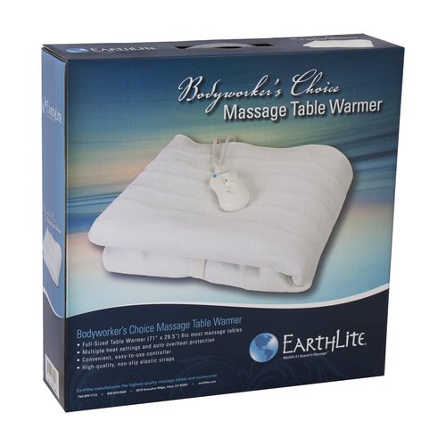 Earthlite Massage Table Warmer - Three Heat Settings with Felt Lined Heating Pad (30” x 71”) | One-Year Guarantee