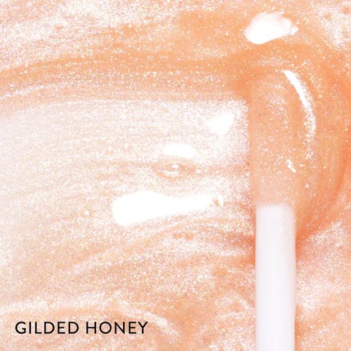 Laura Geller New York Color Luster Lip Gloss - Gilded Honey | Non-Sticky, Sheer High-Shine Treatment