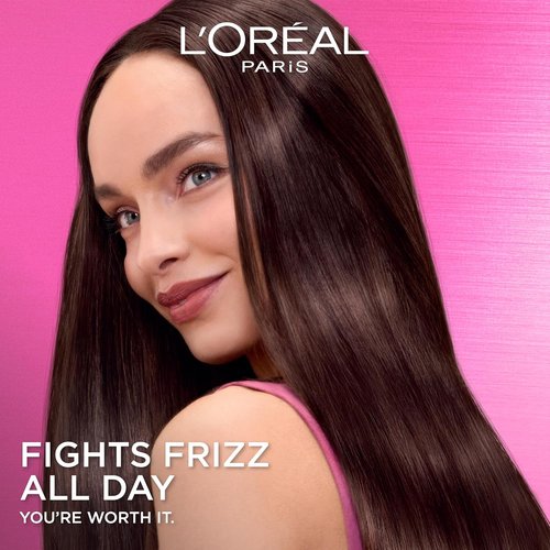 L'Oreal Paris Sulfate-Free Smoothing Shampoo & Conditioner Kit | Frizz Control & Humidity Resistance