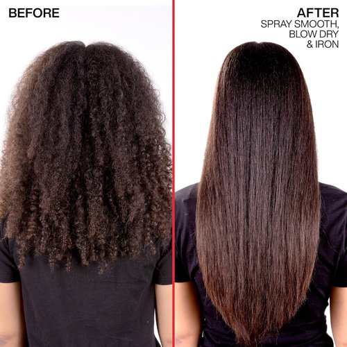 Redken Spray Smooth Anti-Frizz Hair Spray - Frizz Control & Heat Protection | Paraben, Sulfate & Silicone-Free