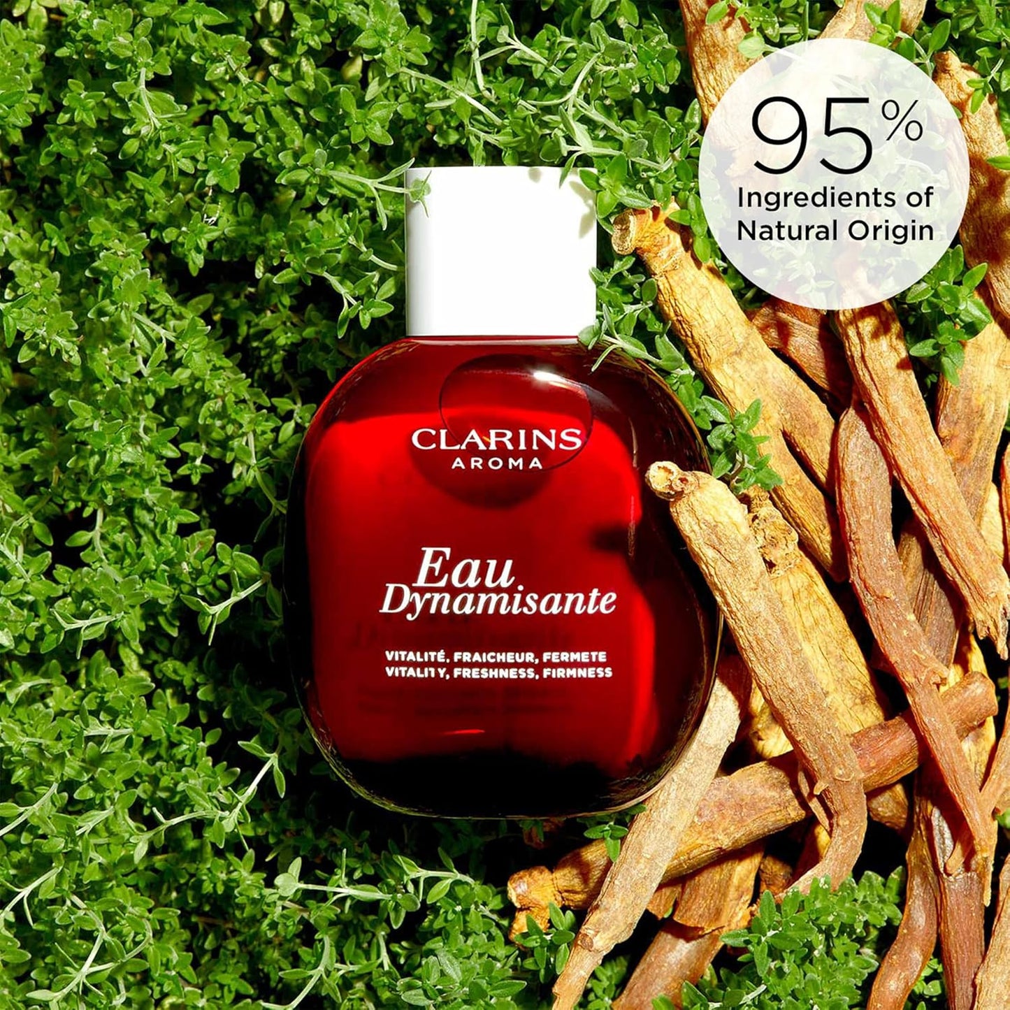 Clarins Eau Dynamisante Fragrance Spray - Hydrating & Revitalizing Treatment | Essential Oils | 3.3 Fl Oz