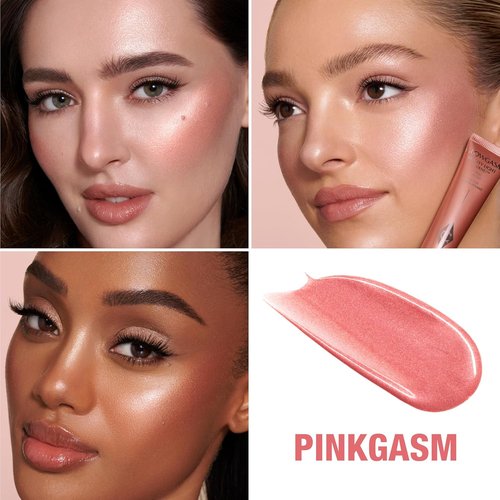 Charlotte Tilbury Beauty Light Wand - Soft-Focus Liquid Highlighter & Blush for Radiant Cheeks - Pearlescent Finish