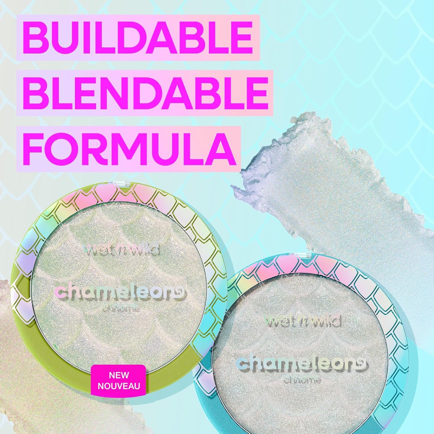 Wet n Wild Chameleon Chrome Highlighter - Dynamic Color Shift & Customizable Radiance | Venus Swing
