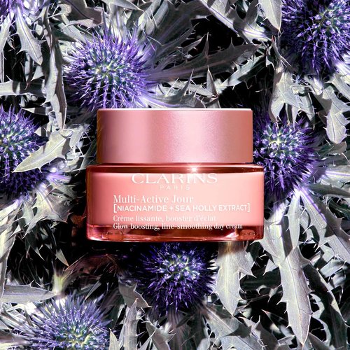 Clarins Multi-Active Face Moisturizer Bundle - Niacinamide for Smooth Fine Lines | Even Tone & Texture | Dry Skin Care