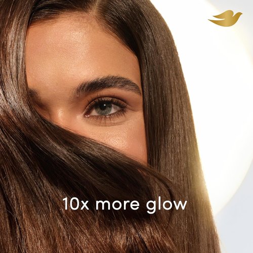 Dove Damage Therapy Bi-Phase Serum & Oil - UV Repair & Glow for 70-Hour Hair Protection, 3.9 fl oz