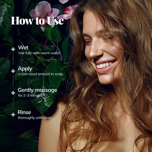 Hair Growth Shampoo, Rosemary, Caffeine, Biotin, Oil Control, Scalp Care, Hair Loss Shampoo for Strengthen Roots, Hair Thickening, Men, Women