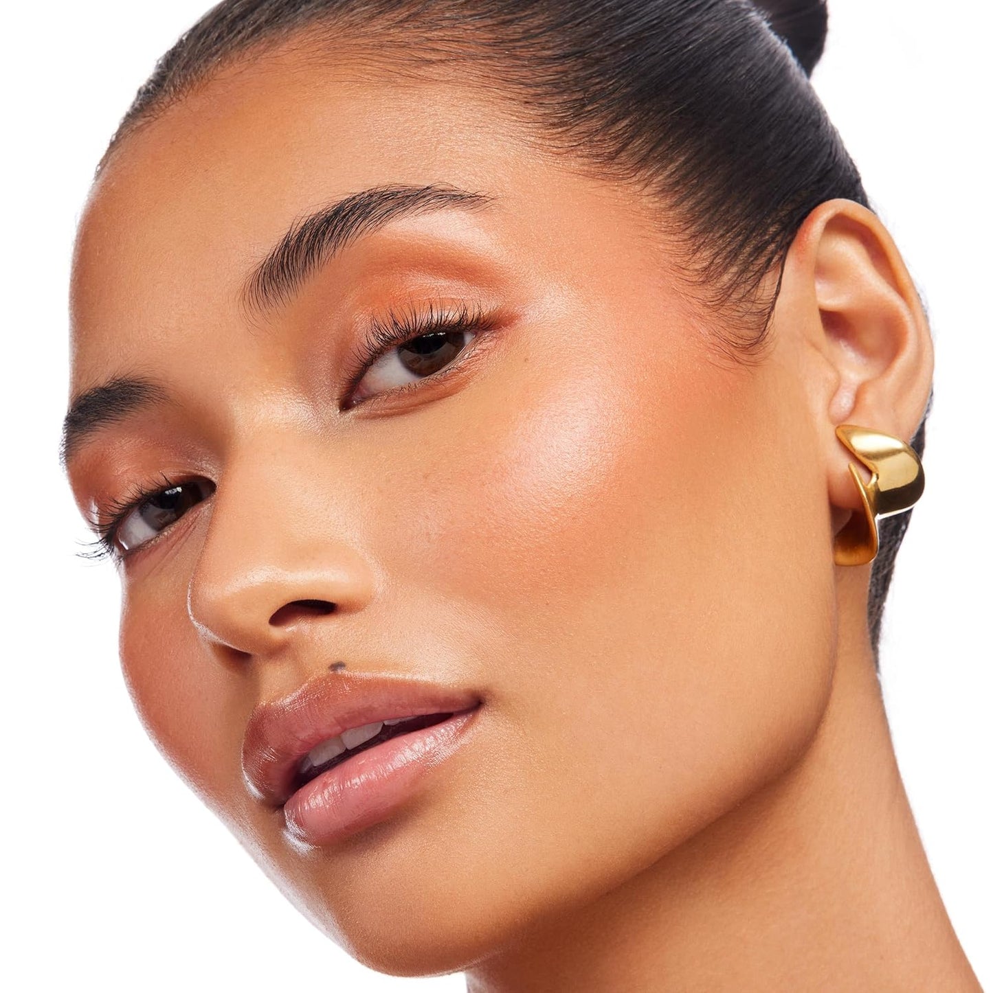 ColourPop Lite Stix Cream Highlighter - Blendable Luminous Makeup for a Dewy Finish - Long-Lasting & Portable - Glazey (0.33 oz)