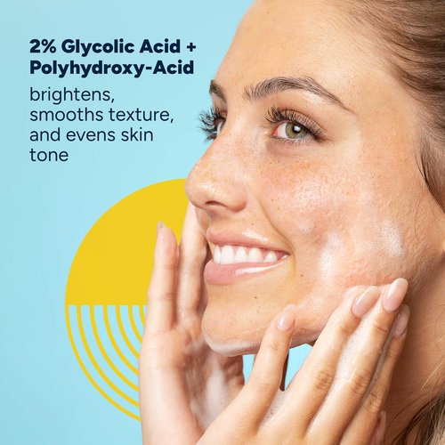 Dickinson’s Witch Hazel Exfoliating Bubble Toner with 0.5% Salicylic Acid, Glycolic Acid & Niacinamide | Clears Pores, Smooths Texture, Brightens Skin | Alcohol-Free, Fragrance-Free | 5 Fl Oz