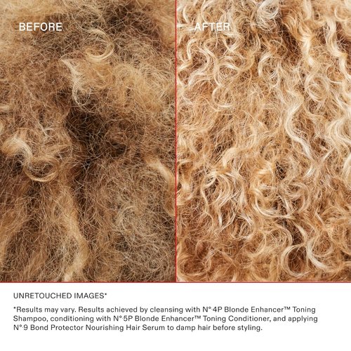 Olaplex Nº.4P Blonde Enhancer Purple Toning Shampoo - Neutralizes Brassiness & Hydrates Hair | For All Hair Types