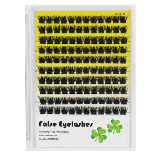 Vayator 8-20mm To Choose False Eyelashes Extension Lashes Fluffy Wispy Eyelash Reusable Lashes Lightweight Natural Individual False Eyelashes Thick False Eyelashes Faux Mink Eyelash (12mm)