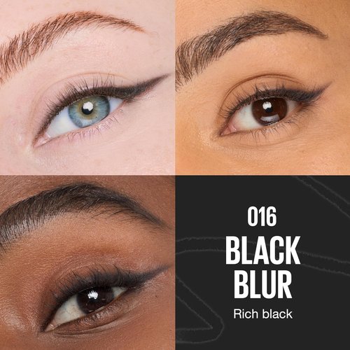 MAYBELLINE Sculpting Stix 2-in-1 Eyeliner - Dual-Ended Black Liner with 24HR Smudge-Proof Formula | 1 Count