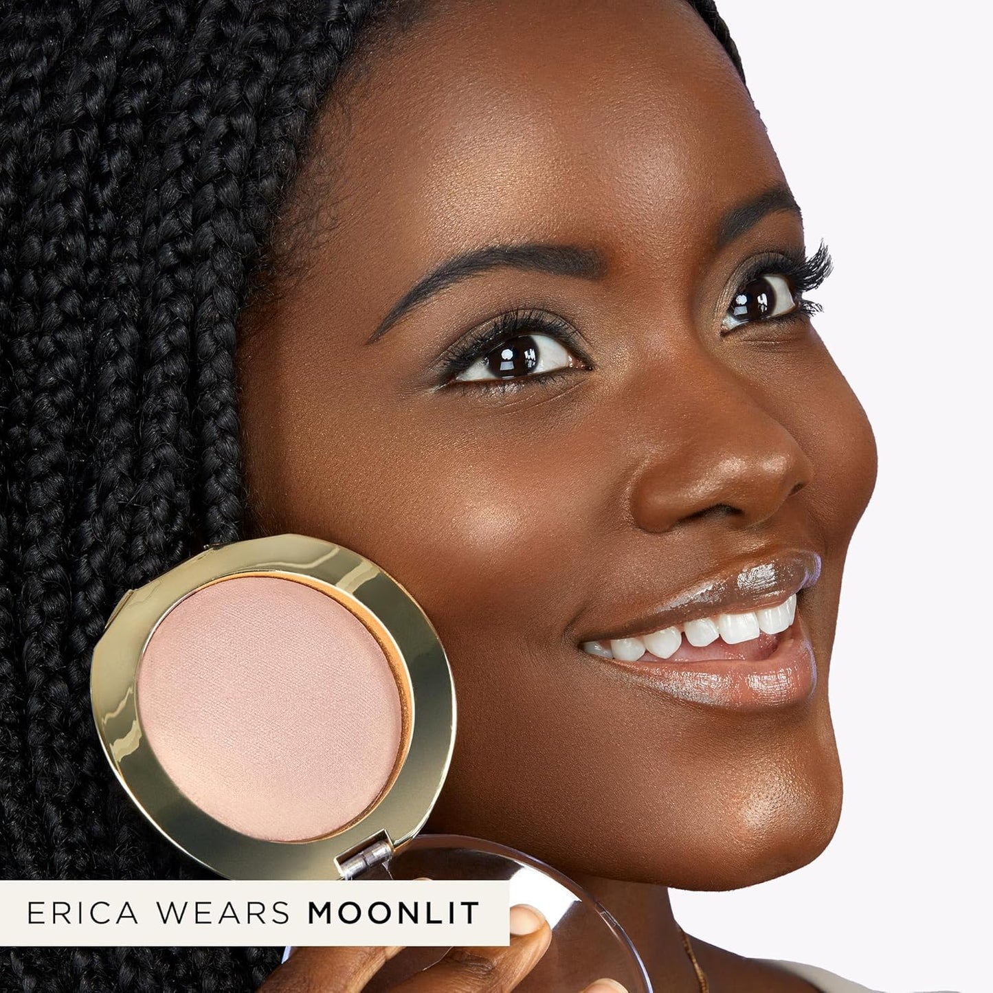 Tarte Shape Tape Glow Powder - Buildable Highlighter with Mineral Pigments & Diamond Powder for Radiant Finish