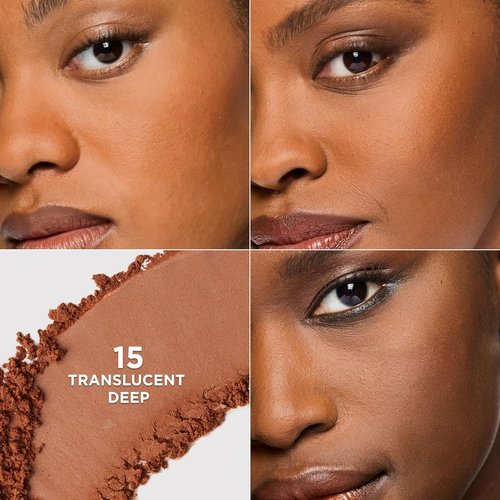 L'Oreal Paris Infallible Blur-Fection Setting Powder - Longwear Blurring Formula, Translucent Medium Deep, 1 Kit