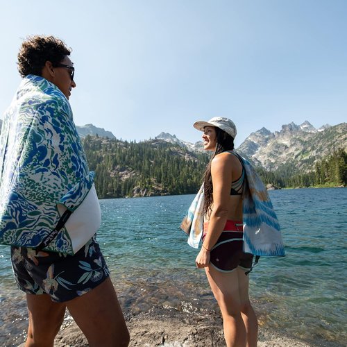 PackTowl Personal Microfiber Towel - Quick Dry for Camping, Yoga & Sports | Lightweight & Compact