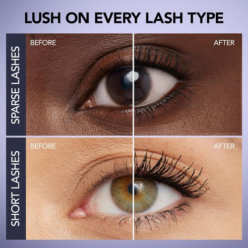 BUXOM Lash Volumizing Mascara - Up to 3X Volume & Lengthening - Cruelty-Free, Black