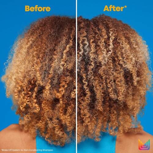Matrix Brass Off Toning Blue Shampoo - Neutralizes Brassy Tones for Color Treated Hair | 10.1 oz