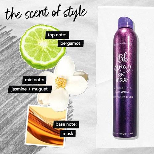 Bumble and bumble. Spray de Mode Flexible Hold Hair Spray | Flexible, Brushable Hold + Workability | Curly, Wavy, Straight