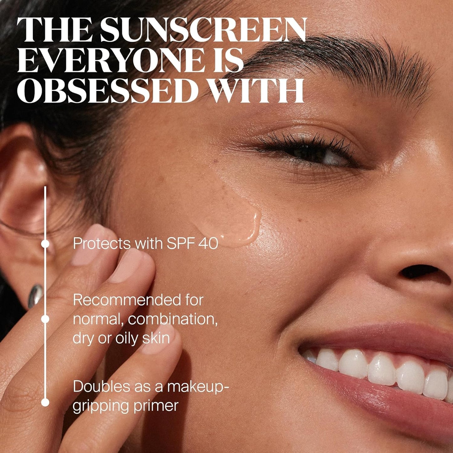 Supergoop! Unseen Sunscreen - SPF 40 Clear Face Sunscreen & Makeup Primer - Weightless, Oil-Free - 0.5 fl oz, 2 Pack