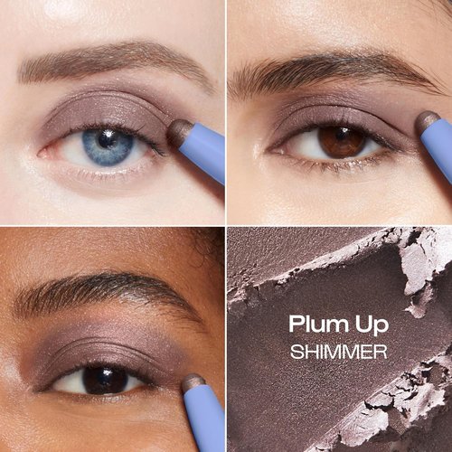 ALLEYOOP 11th Hour Waterproof Cream Eyeshadow Stick - Long-Lasting Smudge-Proof Pencil in Smoky Amethyst Shimmer