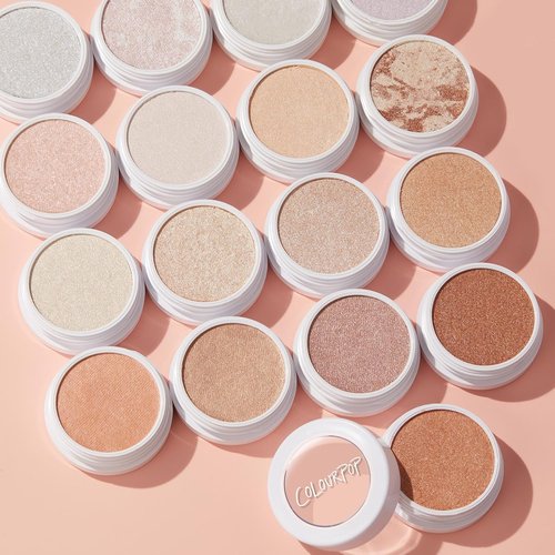 ColourPop Super Shock Highlighter - High-Pigment Crème-Powder Makeup | Buildable & Blendable - Lunch Money (0.15 oz)