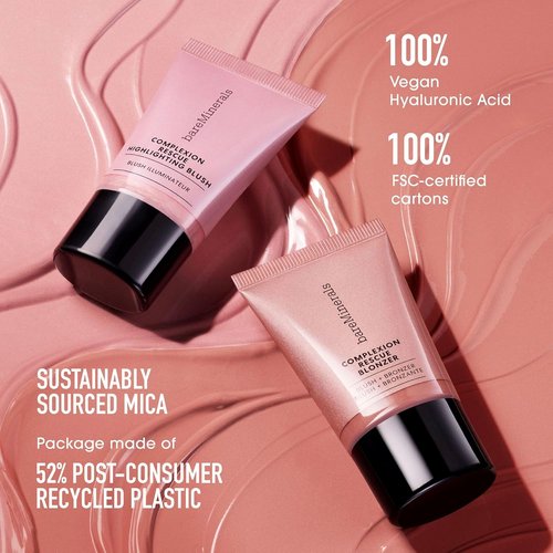 bareMinerals Complexion Rescue Liquid Blonzer - Blush & Bronzer Hybrid for Sun-Kissed Glow | Buildable Gel-Cream Formula