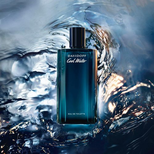 Davidoff Cool Water Eau de Toilette - Aromatic Men's Cologne with Coriander, Mint & Lavender - Long Lasting Fragrance