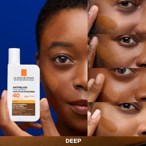 La Roche-Posay Anthelios Sunscreen SPF 40 - Ultra-Light, Oil-Free Face Sunscreen with Matte Finish