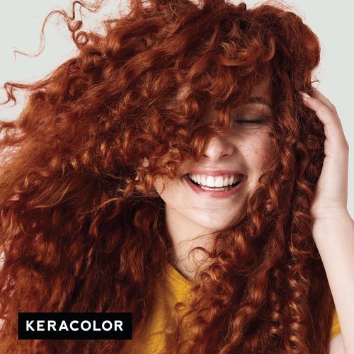 Keracolor Color + Clenditioner - 3-in-1 Color-Depositing Conditioner, Gently Cleans & Conditions, 12 Fl Oz | 23 Shades Available