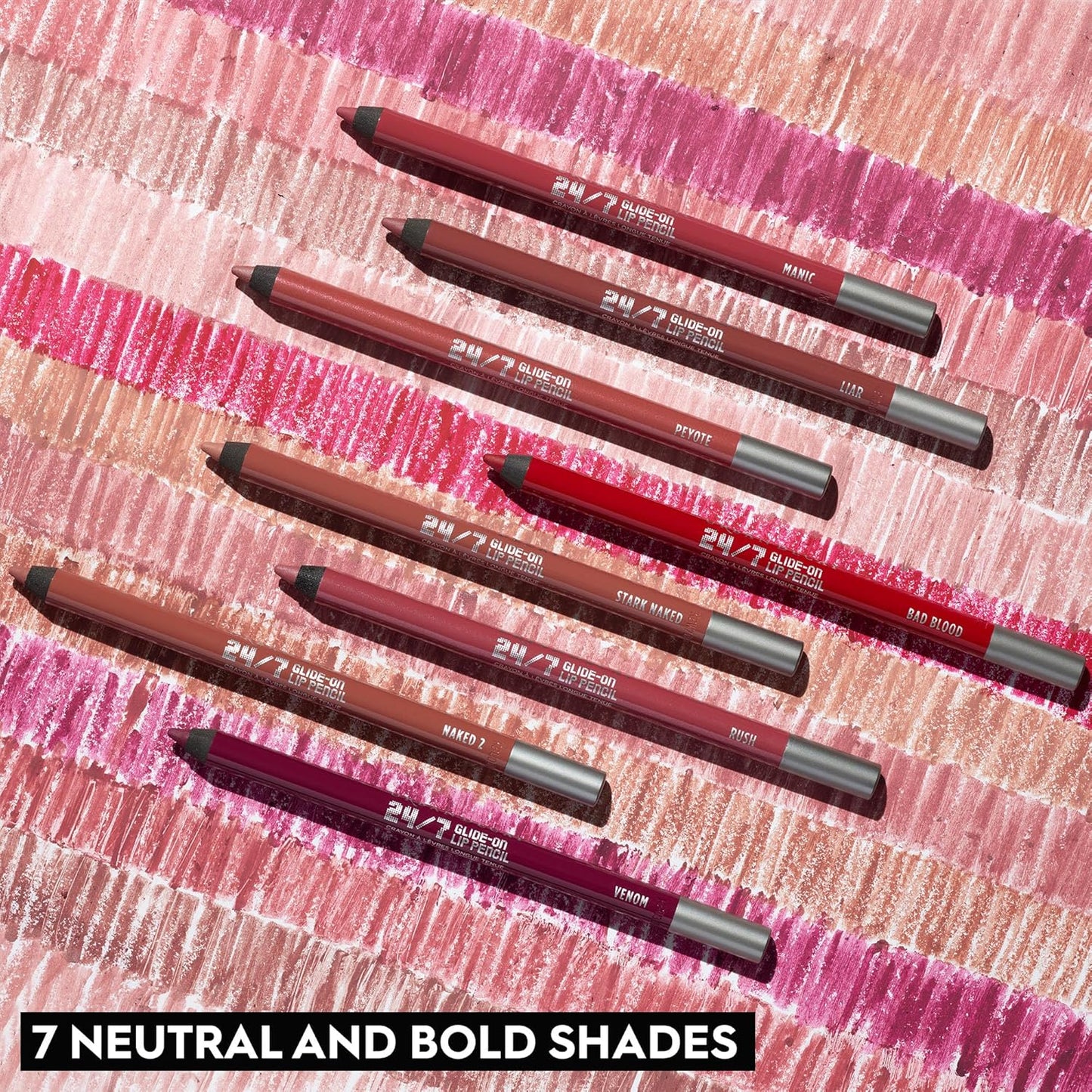 Urban Decay 24/7 Glide-On Waterproof Lip Pencil | Smudge-Proof, Longwearing Lip Liner - 0.04 oz
