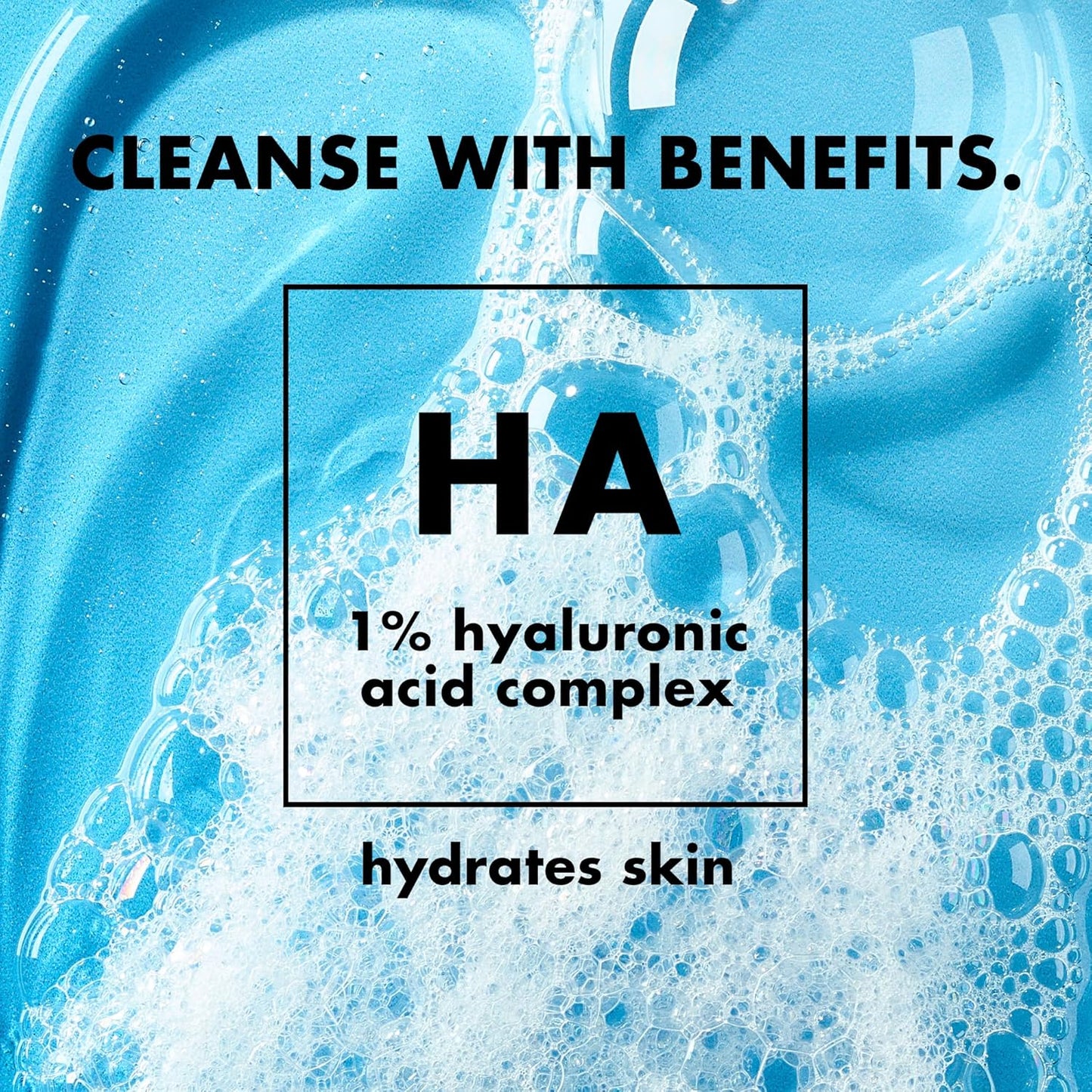 e.l.f. SKIN Daily Cleanser - Gentle Hydrating Face Cleanser with Hyaluronic Acid | Mini 1 fl oz