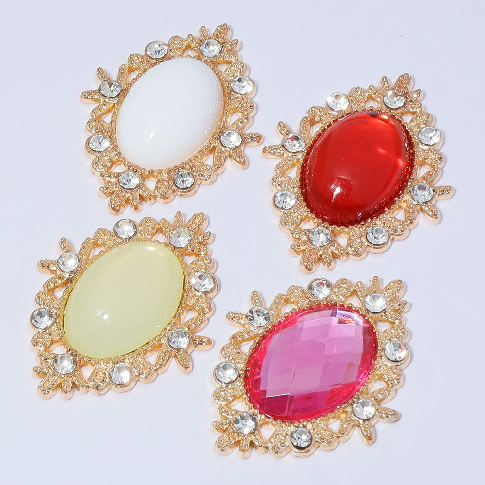 Crystal Gem Diamond Buckle