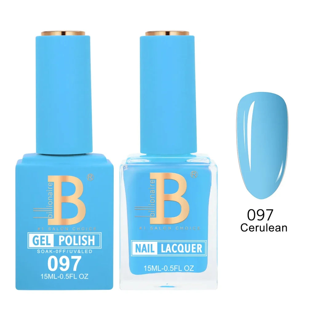 Matching Gel & Lacquer Nail Polish Duo Set - Multiple Colors