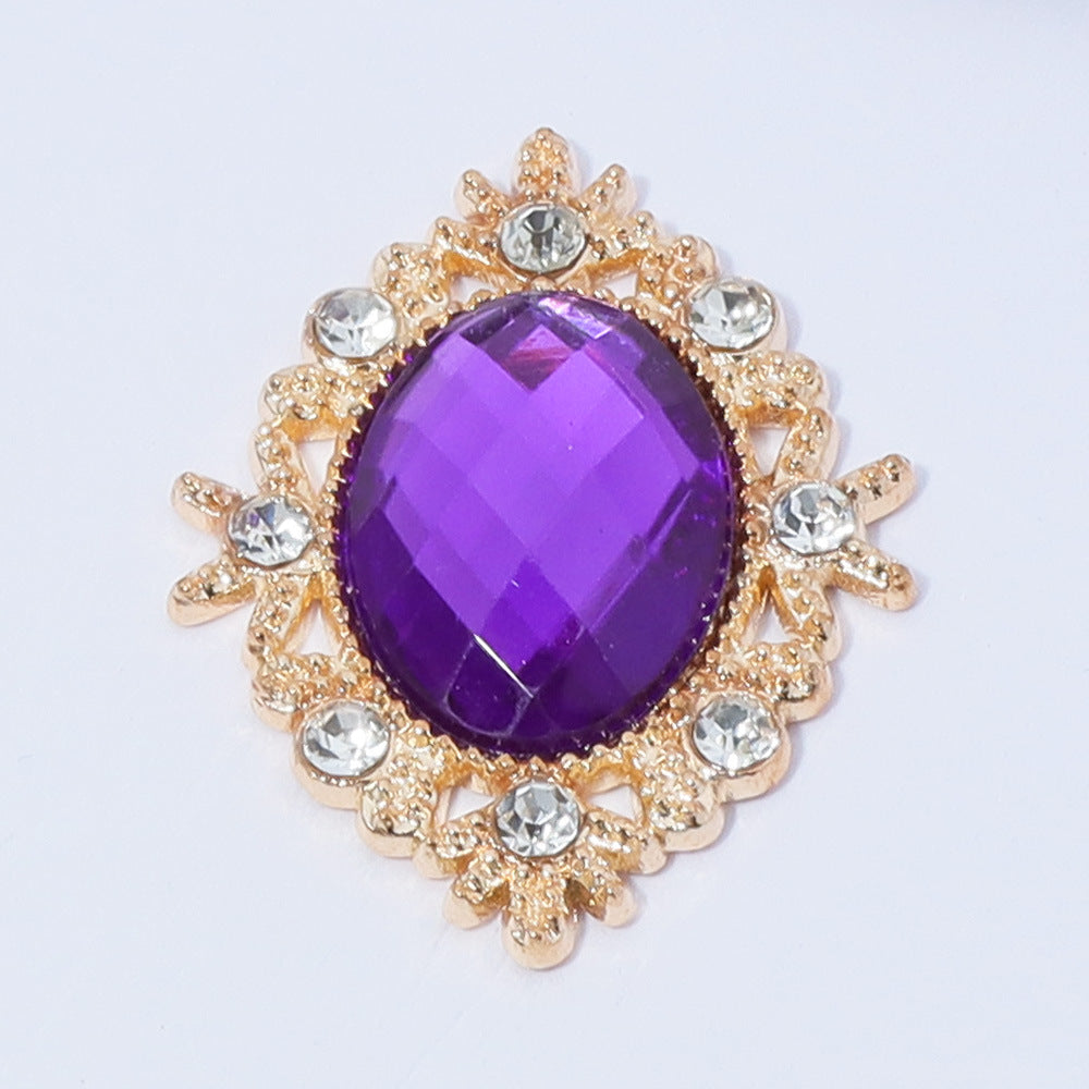 Crystal Gem Diamond Buckle