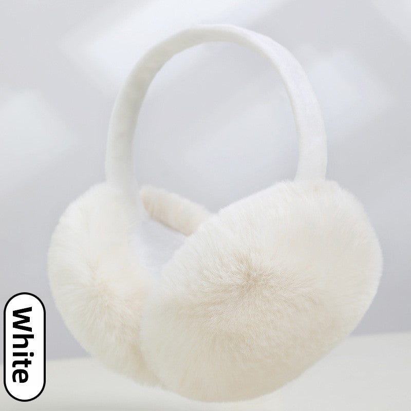 Foldable Plush Winter Earmuffs for Warmth