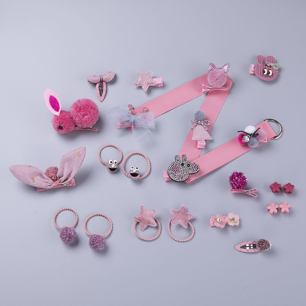 24-Piece Set of Children's Hair Accessories