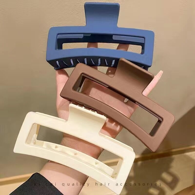 Square Shark Hair Clip for Thick Hair