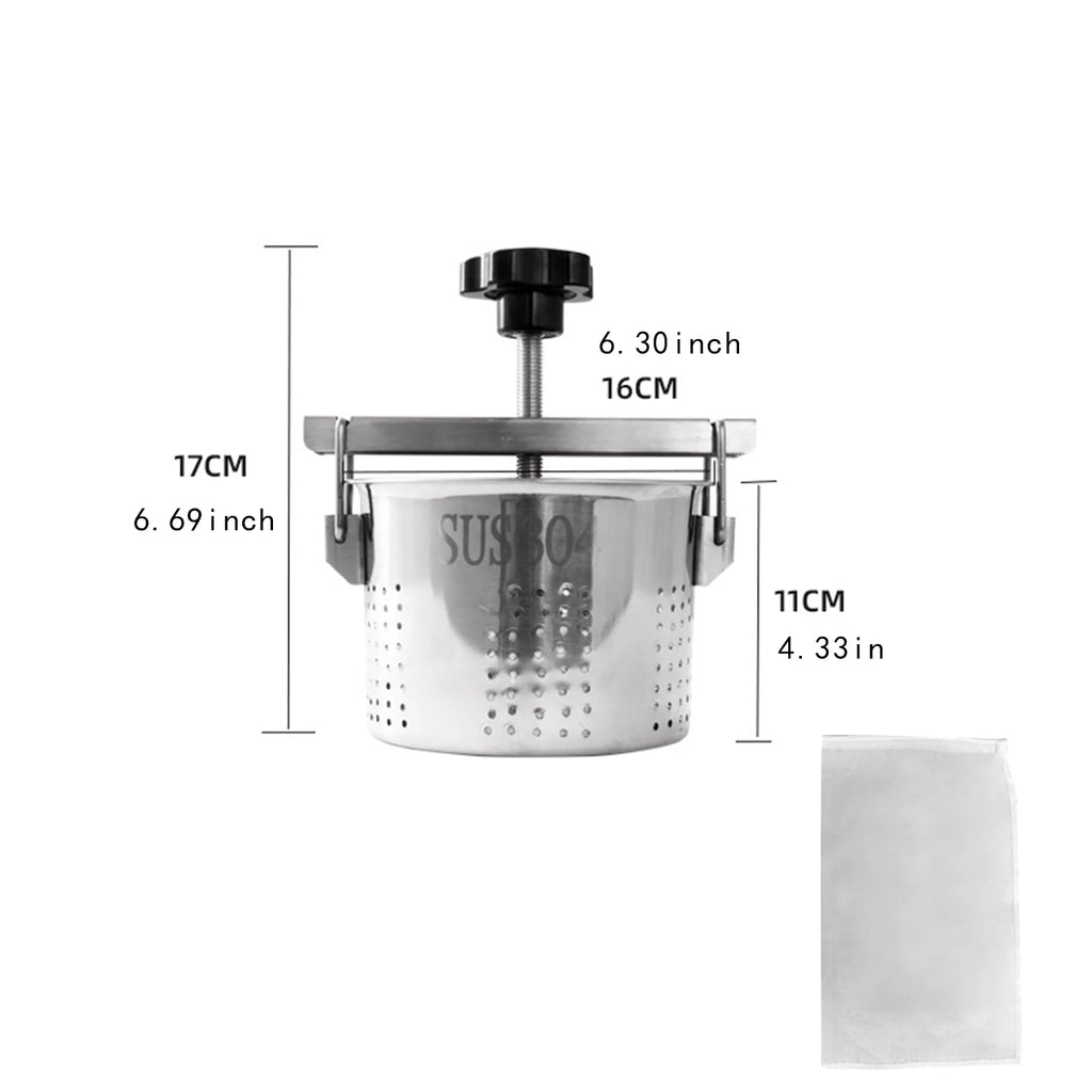 Vegetable Juicer Squeezer Dumpling Filling Press for Home Kitchen & Dehydration