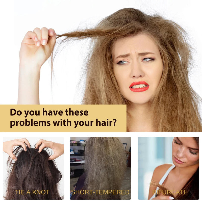 Collagen Hair Mask for Damaged & Dry Hair - Nourishing & Smoothing Treatment