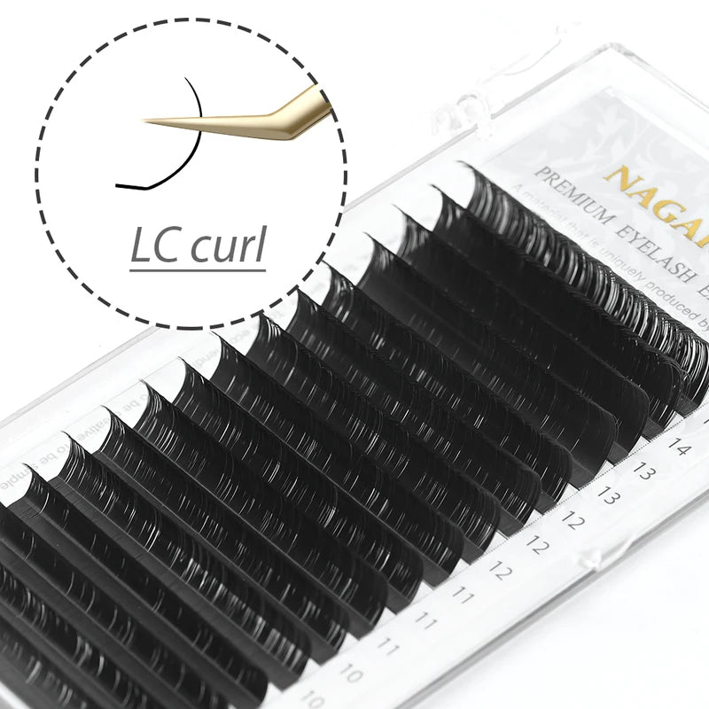 Mixed Synthetic Mink Eyelash Extensions 7-15mm, 16 Lines, High Quality