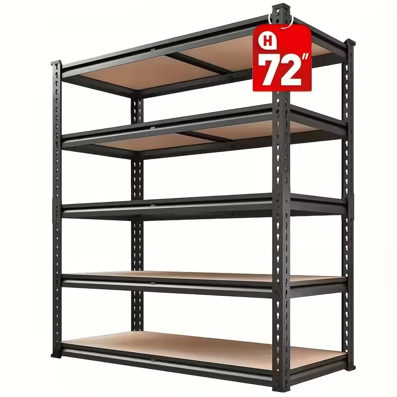 Heavy-Duty Metal Storage Rack 2000lb Per Layer Adjustable Height Organizer