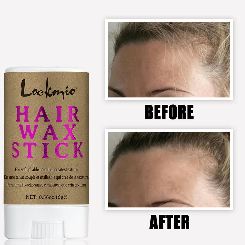 Travel Hair Wax Stick for Frizz Control & Flyaways - Small Size
