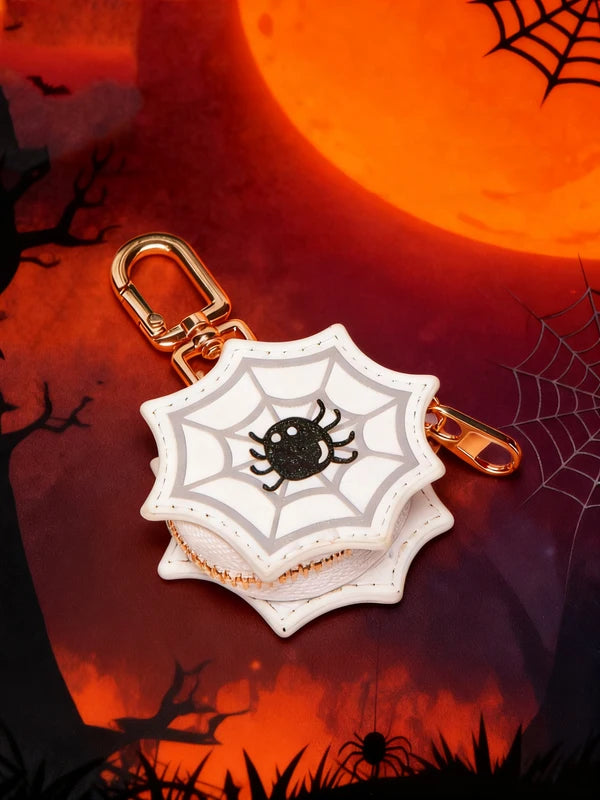 Halloween Coin Purse Bag Charm Pack - Cute Pumpkin Pendant Keychain Accessories
