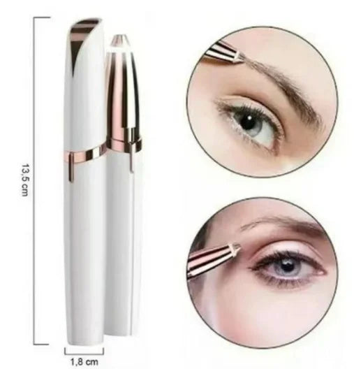 Rechargeable Electric Eyebrow Epilator Pen for Painless Hair Removal