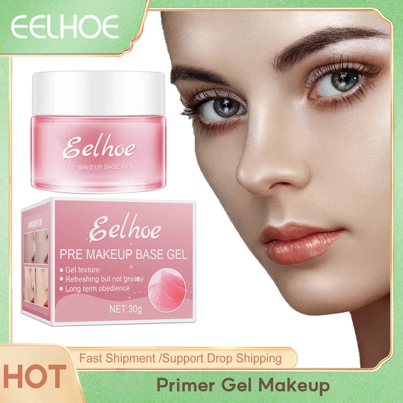 Face Primer Base Makeup Gel for Pore Filling & Long-Lasting Finish