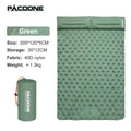 Foldable Outdoor Inflatable Mattress - Warm, Ultra-Wide, Thick, Lightweight Double-Use Camping Bed