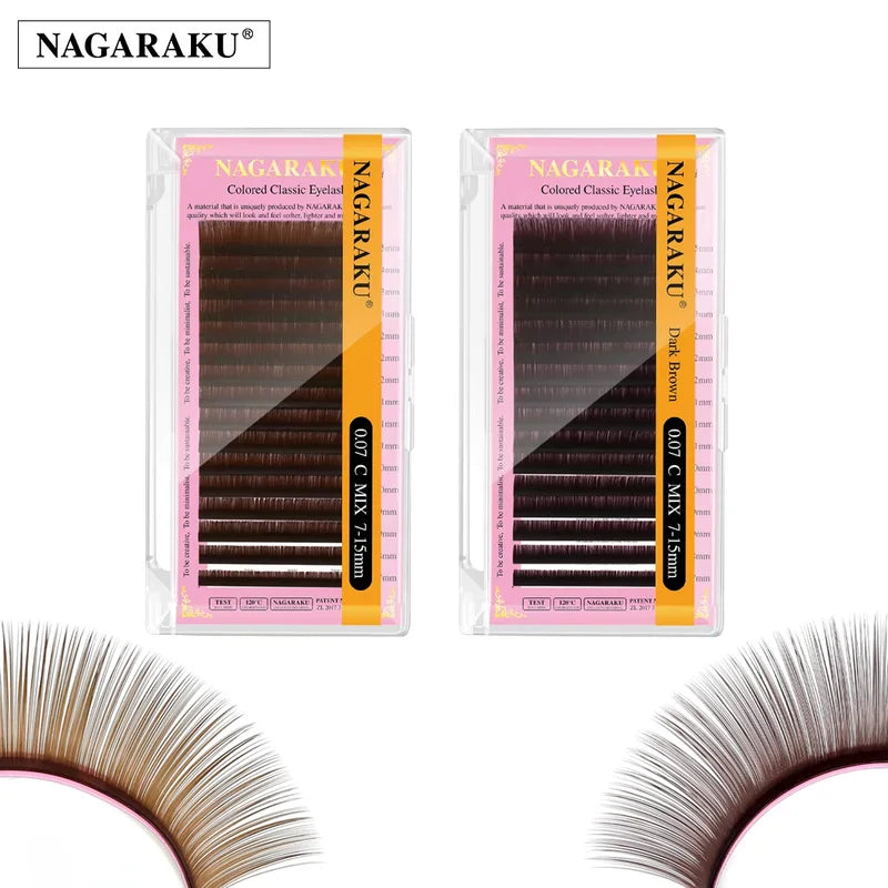 Eyelash Extension Kit - Natural Synthetic Mink 16 Lines for Lash Professionals