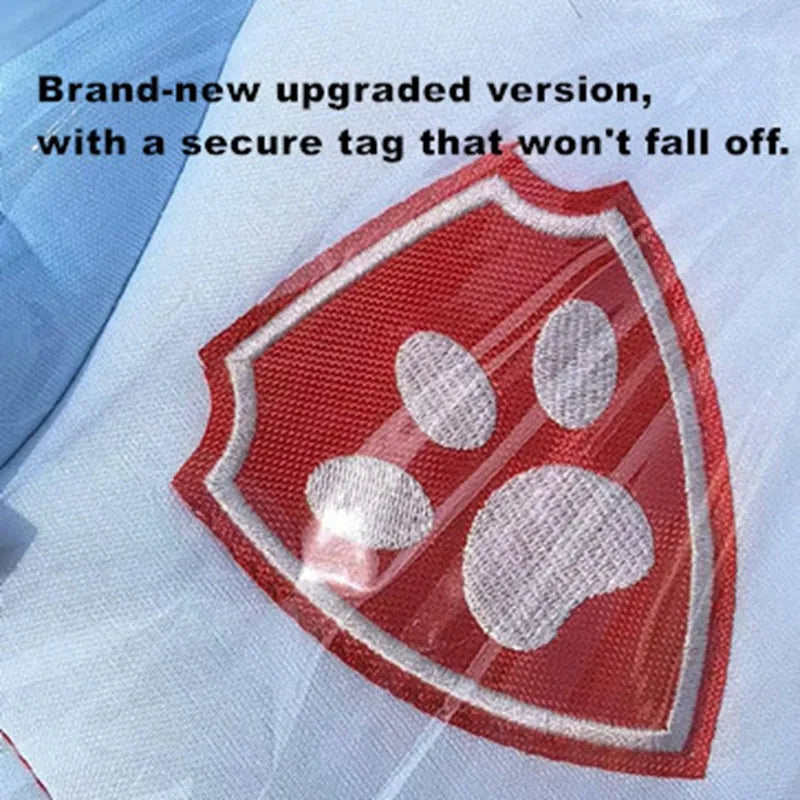 Kids Paw Patrol Chase Costume Vest Jacket Role Play Outfit Halloween Gift